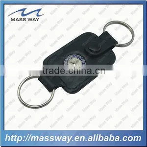 Handmade Famouse Car Real Custom Metal Genuine Leather Key Chain thumbnail-5