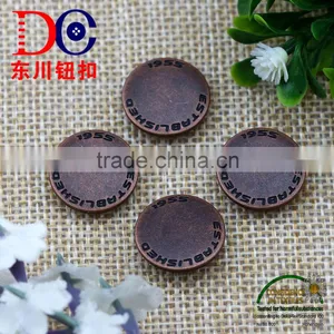Alphabet Brass Button 4 Part Snap Button,Snap Fastener for Clothing thumbnail-3