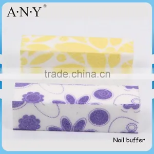 OEM Welcome Cheap Emery Sand Nail Buffer File Flower Style thumbnail-1