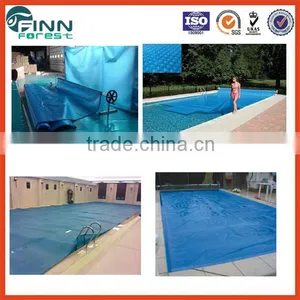 Eco Friendly Pvc Foam Printed Anti-slip Bubble Plastic Swimming Pool Cover thumbnail-1
