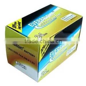 Over 120 Min AAA Alkaline Dry Battery LR03 1.5v Am-4 thumbnail-5