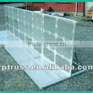 Economical High Quality Aluminum Crowd Control Carnival Barricade(munufacturer/supplier of China) thumbnail-1
