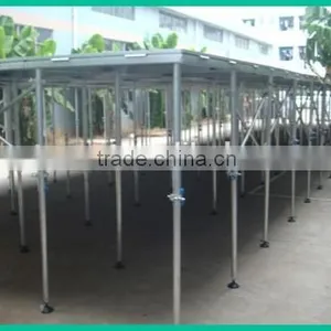 The Most Quick 4ftX8ft Mobile Teakwood Stage FOR Sport & Innovation Premier Tournoi Billardfoot thumbnail-2