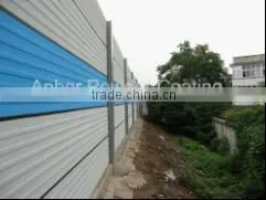 Finished Sound Barrier System From World-tech Powder Coating Line thumbnail-1