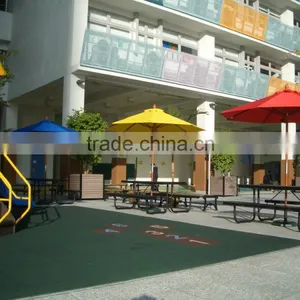 Outdoor Table With Umbrella Hole Outdoor Pinic Table thumbnail-4