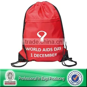 Custom Cheap Drawstring Printing Backpack Bag Shoe Bag thumbnail-1