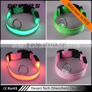 LED Flashing Light Band Belt Safety Pet Accessories Dog Collar thumbnail-6
