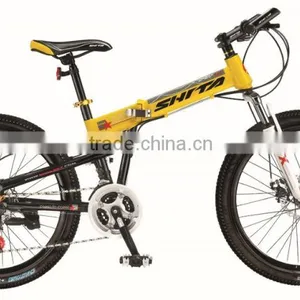 Folding Ightning-protection Racing Disc Brake Speed Mountain Bicycle thumbnail-1