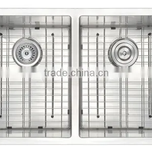 USA Stainless Steel Kitchen Sink Double Bowl With CUPC Approval thumbnail-1
