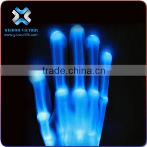 2016 Halloween Led Fiber Cheering Glove,led Gloves thumbnail-5