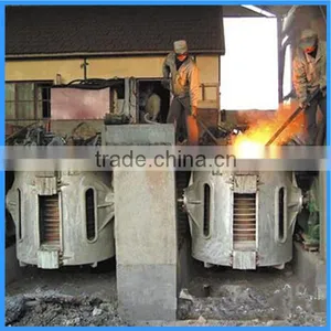 Fast Delivery for 1T Electric Crucible Smelting Furnace thumbnail-1
