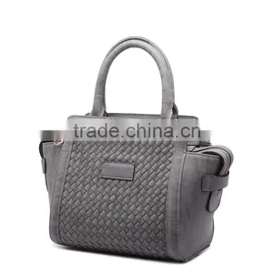 Stylish Grey Color Top Handle Fashion Women Handbag thumbnail-2