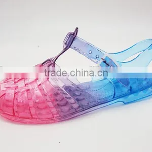 New Colorful Clear PVC Jelly Sandals in All Sizes Quality Choice thumbnail-3