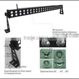 880mm 10W x 12 RGBW Led Light Source Matrix Light Wireless DMX Led Bar thumbnail-4