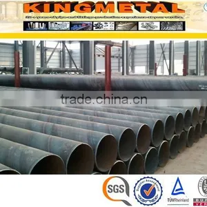 ASTM A252 Carbon Steel Spiral Seam Submereged Arc Welded Pipe SSAW Steel Pipe thumbnail-5