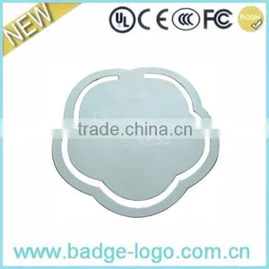 Chinese Style Flower Shape Metal Bookmark for Souvenir thumbnail-1