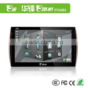 7inch TouchScreen GPS Navigator With Car Black Box/DVR(D7) GPS DVR + Rear View Camera Function thumbnail-1