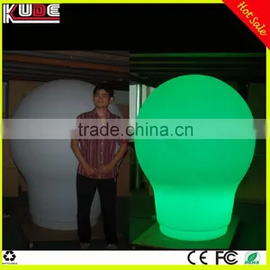 LED Big Blub Shaped Floor Lamp for Event Decoration thumbnail-1