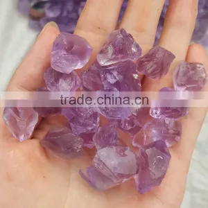Natural Rock Amethyst Crystal Quartz Rough Crystal Tumbled Stone thumbnail-3