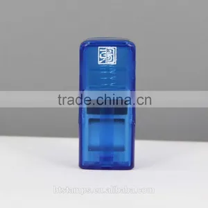 Wholesale Epress Factory Transparent Colors Rectangle 15x6mm Mini Stamp, Pocket Stamp, Rubber Stamp thumbnail-2