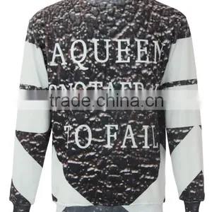 Custom Sublimation High Quality Crewneck Sweater,men Pullover Sweatshirts thumbnail-3