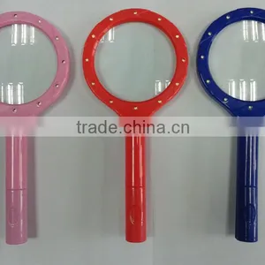 Hot Sale Blue, Red and Picnk Color Plastic 12 LED Magnifer Light 3 Power thumbnail-1