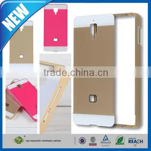 C&T Luxury Ultra Thin Aluminum Metal Frame Back Cover Case for Xiaomi Mi4 M4 thumbnail-1