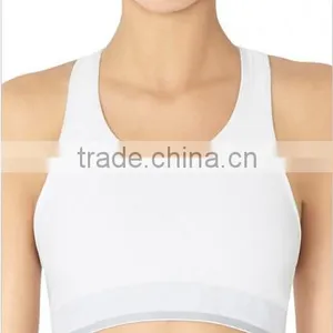 Cotton Plain Color Women Sport Tops thumbnail-5