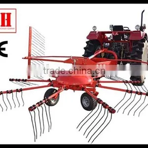 New Style Rotary Hay Raker, Hay Tedder, Tractor Rake and Tedder thumbnail-1