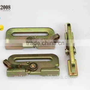 2" Yellow Zinc Wire Rope End Fitting thumbnail-1