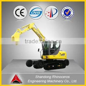 8ton Machine Excavator Heavy Construction Equipment Excavators Digger thumbnail-3