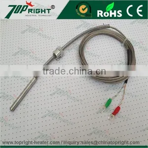 Best-quality Mineral Insulated k Type Thermocouple With Plain Stem thumbnail-2