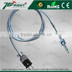 2016 Best-selling J Type Thermocouple With Black Round Plug thumbnail-1