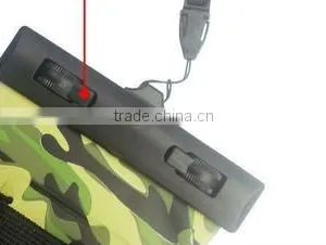 Outdoor Waterproof Sports Bag for IPhone5/5S, With 100% Water/Sand/Dust/Mud-resistant Dry Pounch, Mobile Phone Bag for Outdoor thumbnail-3