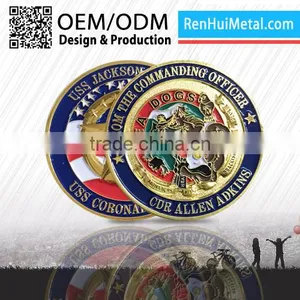 2016 China Modern Custom Souvenir American Firefighter Coins thumbnail-6