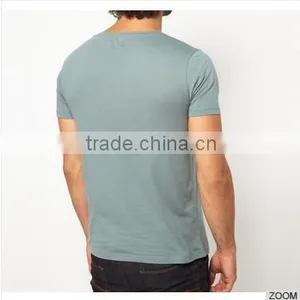 High Quality Scoop Neck T-shirt for Men thumbnail-2