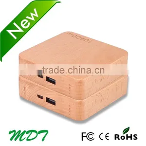 2015 High-performance 10400mah Wood Power Bank of Power Supply Iron Man Power Bank thumbnail-5