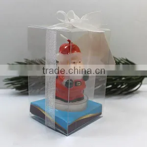 Art Candle/ Christmas Snowman Candle/handmade Christmas Candle thumbnail-5