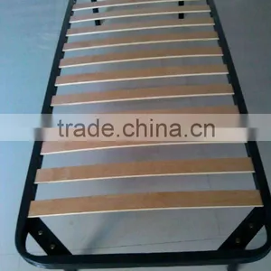 Metal Bed Frame With Wooden Slat thumbnail-1