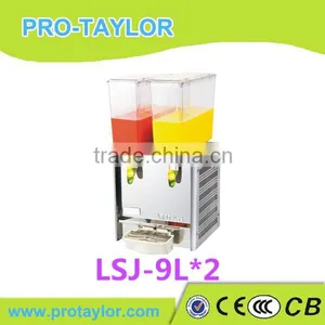 2014 Hot Sale Best Selling Cold Juice Dispenser Machine Price (LSJ-9L*2) thumbnail-1