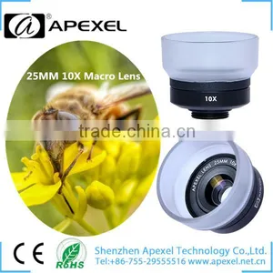 10x Macro Lens Universal Clip Camera Cell Mobile Phone Lens For IPhone 4 5 6 Plus Samsung S6 for Sony Z3 thumbnail-1
