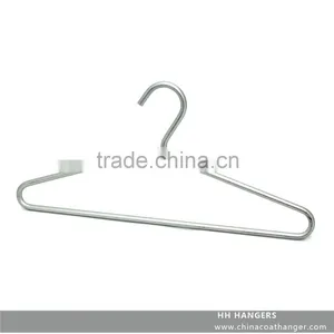 8mm Diameter Aluminium Fashion Metal Wire Coat Hangers thumbnail-1