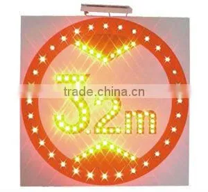 Solar Traffic Height-Limited Sign thumbnail-1