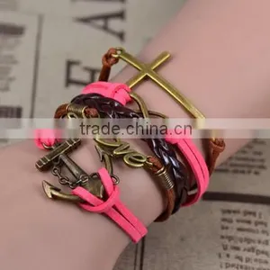 Woven Fashion Wrap Love Bracelet thumbnail-4