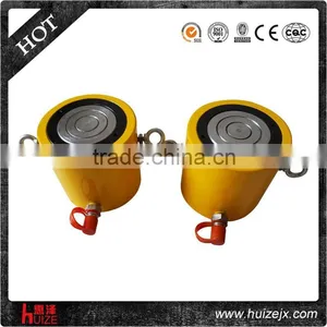 2 Sets Yellow Round Hydraulic Cylinder Jack Made In China thumbnail-1