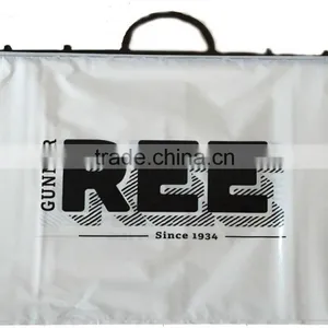 Soft Loop Handle Plasitc Bag With Square Bottom thumbnail-2