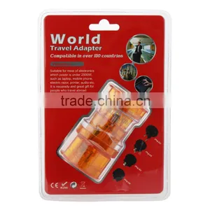 2016 Wonplug New Design Colourful Universal Travel Adapter for Republic of Lithuania thumbnail-4