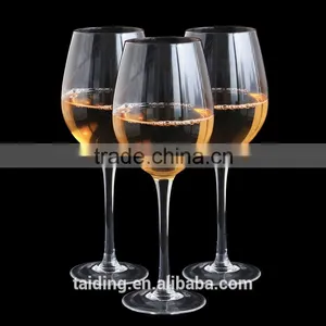 Mouth Blow Giant Wine Glass Champagne Glass Vase Crystal thumbnail-1