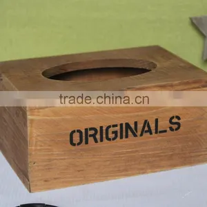 2016 Year China Suppliers Sale ISO9001&FSC&SA8000 Decorative Wooden Tissue Toilet Paper Box With High Quality thumbnail-2