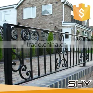 Balcony Decoration Wrought Iron Railings thumbnail-6